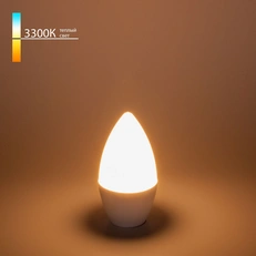 Фото товара Светодиодная лампа Свеча C37 6W 3300K E14 BLE1421